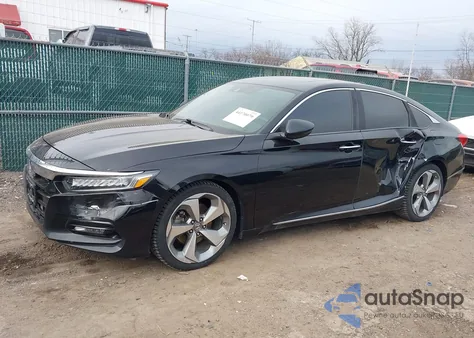 2018 Honda Accord Touring из США, поврежденный, VIN 1HGCV1F93JA020329
